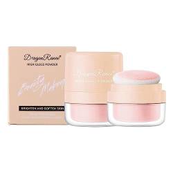 Make-up-Konturenpuder | Schlüsselbein-Wangen-Gesichts-Highlighter - Highlight Pat Powder Luftkissenpuder für ein ganzkörperaufhellendes, strahlendes Bühnen-Make-up Pekmar von PEKMAR