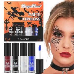 Matter Lippenstift für Frauen | Wasserfeste kräftige Lippenstifte Beauty Makeup Cosmetics | Cosplay Vampir Mund Lippenstift Antihaft Tasse Nicht Verblassen Lipgloss für Halloween Party Pekmar von PEKMAR