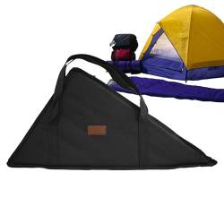 Reisetasche für Camping,Dreieckige Outdoor-Tasche mit doppelten Reißverschlüssen und Griffen | Outdoor-Aufbewahrungstasche, Camp-Tragetasche für Camping über Nacht für Männer und Frauen Pekmar von PEKMAR
