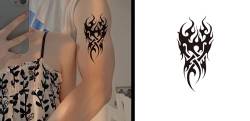 Juice Anti-Schweiß-Tattoo-Aufkleber, Pflanzlicher Semi-Permanenter Tattoo-Aufkleber, Brust-Halbarm-Tattoo-Aufkleber von PEKNUX