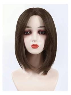 Perücke Mit Mittelscheitel, Langes, Glattes Haar, Modische, Realistische Stirnbandperücke Für Frauen von PEKNUX