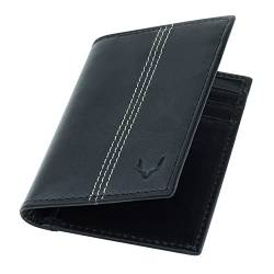 PELLE TORO® Minifold Slim Wallet, Kartenetui Mini, Geldbeutel mit RFID Schutz, Nappa-Leder Geldbörse Herren und Damen, Portemonnaie Männer Klein, Kreditkartenetui Brieftasche, Schwarz von PELLE TORO