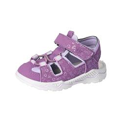 PEPINO Ricosta Mädchen Sandalen GERY,Kinderschuhe,WMS:Mittel,strandschuhe,outdoorsandalen,halbschuhe,kids,cassis/lavendel (390),22 EU von PEPINO