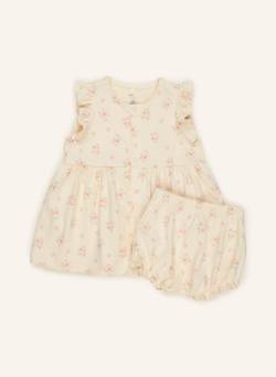 Petit Bateau Set Munette: Kleid Und Hose weiss von PETIT BATEAU