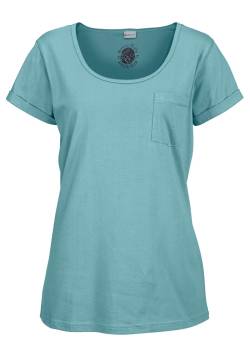 Große Größen: PETITE FLEUR Kurzarmshirt, mint, Gr.48/50 von PETITE FLEUR