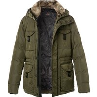 PEUTEREY Herren Daunenjacke grün Mikrofaser unifarben von PEUTEREY