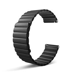 Magnetisches Uhrenarmband aus Silikon, 20 mm, Smartwatch-Bänder, Schnellverschluss-Armband, verstellbarer Magnetverschluss, für Damen und Herren, Galaxy Fenix 5S Plus, Forerunner GT von PFCT-U
