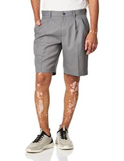 PGA TOUR Herren Golf-Shorts mit Doppelfalten, mit aktivem Bund, 22,9 cm Schrittlänge Golfshorts, Leiser Lampenschirm, 56 von PGA TOUR