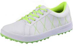 PGM Damen Golfschuhe, Leichte wasserdichte Spikeless Golf Schuhe für Damen von PGM