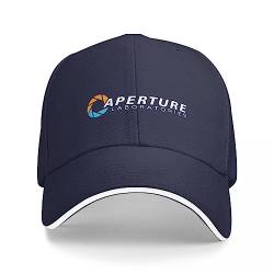 Basecap Portal Aperture Science Logo Farben Baseballmütze Sonnencreme Golfhut Damenhüte für die Sonne Herren von PHONME