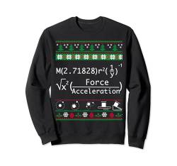 Damen Herren Cool Christmas Sweater Shirt-Merry Xmas in Physics Sweatshirt von PHYSICS FUNNY