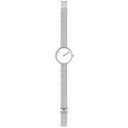 Picto Damen-Uhren Analog Quarz One Size Silber 32015846 von PICTO