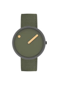 Picto Unisex-Uhren Analog Quarz One Size Grün 32020960 von PICTO