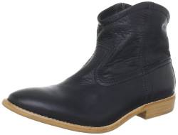 PIECES CENTA Leather Boot Black 17048347, Damen Bootschuhe, Schwarz (Black), EU 39 von PIECES
