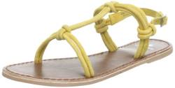 PIECES Damen Chili Suede Sandalen, Gelb (Bright Yellow) von PIECES