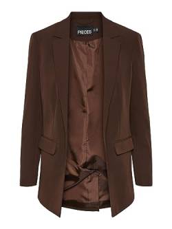 PIECES Damen Pcbossy Loose Noos Blazer, Chicory Coffee, XS EU von PIECES