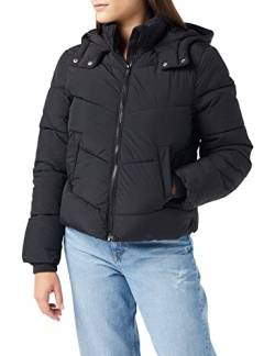 PIECES Damen Pcjamilla Short Puffer Jacket Noos Bc, Schwarz, M von PIECES