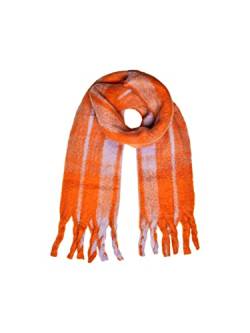 PIECES Damen Pcnetra Long Scarf Bc Schal, Russet Orange, Einheitsgröße EU von PIECES