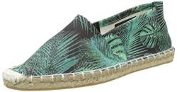 PIECES HAISHA Espadrillos Jungle, Damen Espadrilles, Mehrfarbig (Black), 38 EU von PIECES