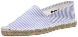 PIECES HAISHA Espadrillos Stripe Clear Blue, Damen Espadrilles, Mehrfarbig (Clear Blue), 36 EU von PIECES