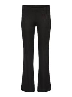 PIECES Mädchen Pktoppy Flared Pant Tw Noos, Schwarz, 122 von PIECES