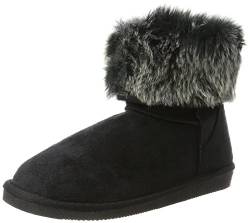 PIECES PSPARRISA Winter Boot Black, Damen Schlupfstiefel, Schwarz (Black), 36 EU (3 UK) von PIECES