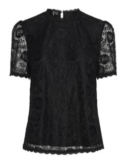 PIECES Pcolline Ss Lace Top Noos von PIECES