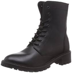 PIECES Psuda Leather Boot Laces Black, Damen Combat Boots, Schwarz (Black), 40 EU von PIECES