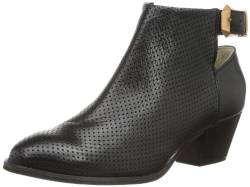 PIECES SIA Leather Boot Black 17053975 Damen Stiefel, Schwarz (Black), EU 41 von PIECES