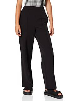 PIECES Womens Black Trousers von PIECES