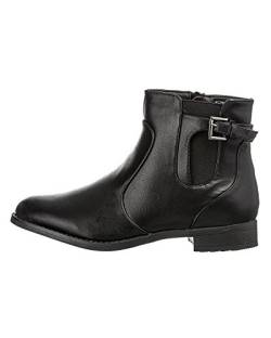 Pieces Damen Pssha Noos Chelsea Boots, Schwarz (Black), 36 von PIECES