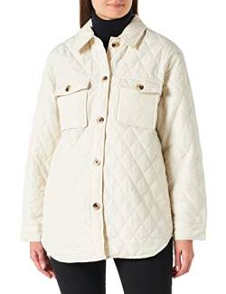 Pieces Women's PCTAYLOR QUILTET Shacket NOOS BC Steppjacke, Whitecap Gray, S von PIECES