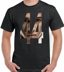 Lewis Hamilton 44 T-T-Shirts Hemden Graphic Tee for Men(Large) von PIGRA