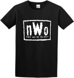 Men's New World Order NWO Wrestling Design Cotton T T-Shirts Hemden(Large) von PIGRA