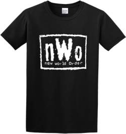 Men's New World Order NWO Wrestling Design Cotton T T-Shirts Hemden(X-Large) von PIGRA