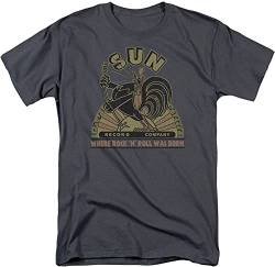 Men's Sun Records Short Sleeve T-T-Shirts Hemden(X-Large) von PIGRA