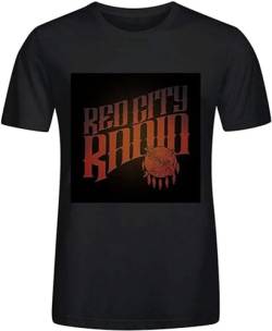 PIGRA huguohuadg Red City Radio Red City Radio Men Tees Black(Medium) von PIGRA