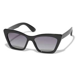 PILGRIM, DAKOTA eckige Cat-Eye-Sonnenbrille schwarz, Polarisierte Damen Sonnenbrille mit UV400 Schutz von PILGRIM