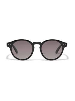 PILGRIM, KYRIE klassische runde Sonnenbrille schwarz, Polarisierte Damen Sonnenbrille mit UV400 Schutz von PILGRIM