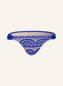 Pilyq Triangel-Bikini-Hose Lace Fanned Full blau von PILYQ