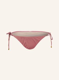 Pilyq Triangel-Bikini-Hose Namaste Mit Glitzergarn rosa von PILYQ