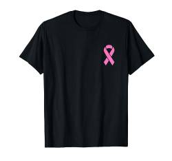 Rosa Band Brustkrebs Bewusstsein T-Shirt von PINK RIBBON BREAST CANCER AWARENESS