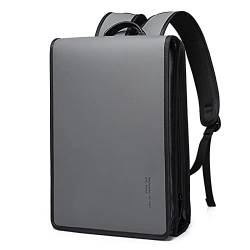Laptop-Rucksack 15'6, Laptop-Reiserucksack, wasserdichter Schulreise-Business-Rucksack für Studium, Reise oder Arbeit Grey von PIPOEI