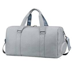 Leichte Reisetasche 18-Zoll-Reisetasche Für Damen, Weekender, Handgepäck, Schultertasche, PU-Leder, Sporttasche Sporttasche Gym (Color : D, Size : 480 * 230 * 280mm) von PIPONS