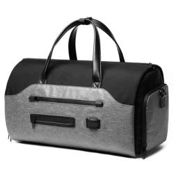 Leichte Reisetasche 20-Zoll-Kleidersäcke Für Die Reise, Handgepäck-Anzugtaschen Für Herren, Kleidersack Mit Schuhfach Sporttasche Gym (Color : A, Size : 52 * 26 * 33cm) von PIPONS
