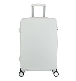 PIPONS Trolley Rollkoffer Koffer Mit Rollen, Tragbares Gepäck Mit Großem Fassungsvermögen, Verschleißfester Koffer Für Studenten Reisekoffer Gepäck (Color : C, Size : 24 in) von PIPONS