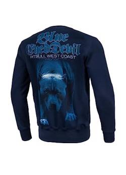 Pit Bull West Coast Sweatshirt Blue Eyed Devil 21 Dunkelblau M von PIT BULL WESTCOAST