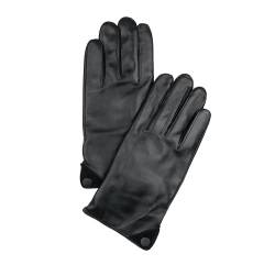 PITAS Lederhandschuhe Herren | Winterhandschuhe Herren | Schwarze Handschuhe mit Touchscreen-Funktion | Outdoor Handschuhe (Schwarze, M) von PITAS