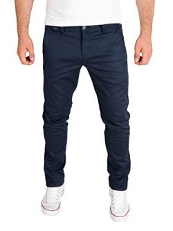 PITTMAN Andrew - Chino Herren Hose - Baumwoll Stoffhose Für Männer - Slim Fit Chinohosen, Blau (Maritime Blue 193831), W38/L34 von PITTMAN