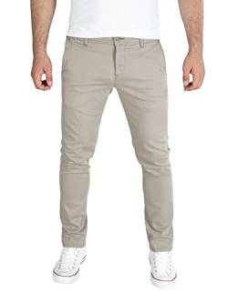 PITTMAN Andrew - Chino Jeans Hosen Slim Fit - Creme Farbene Chinojeans - Freizeithose, Beige (Winter Twig 171108), W38/L30 von PITTMAN